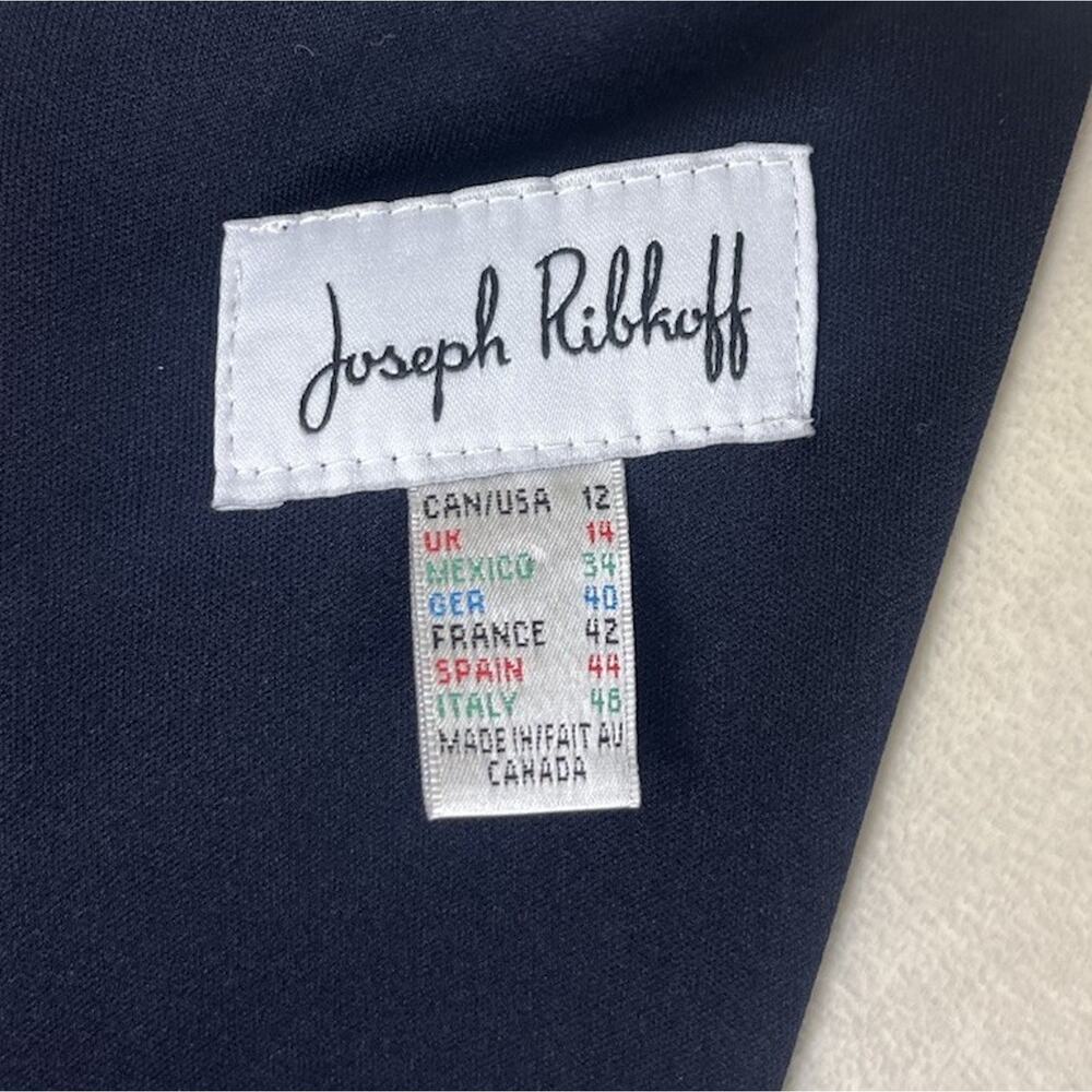 Joseph Ribkoff Garden Floral Sheath Dress Professional Business Workwear Size 12 - Picture 7 of 8